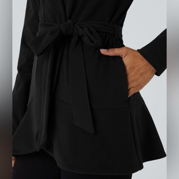 Halara Wrapped Belted Pocket Casual Jacket - Picture 4 of 5